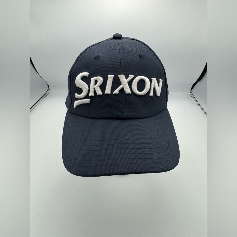 Srixon Cleveland Golf Hat Cap Men's Blue Adjustable Strap Polyester NWT